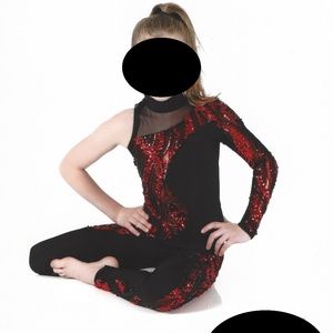 23208 Intergalactic Unitard - Red